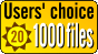 Perfect Keylogger - 1000Files.com award