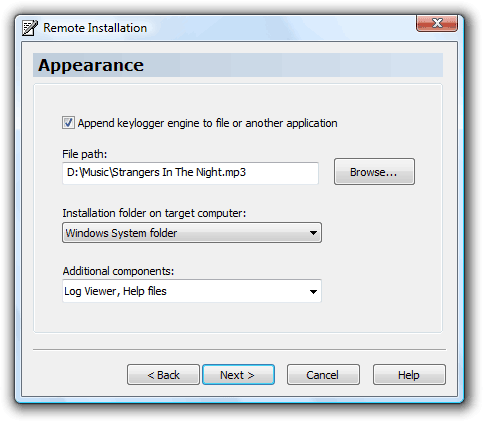 Remote Installation options