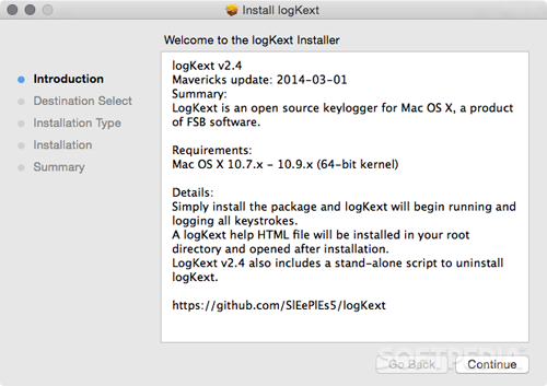 logKext freeware mac keylogger download